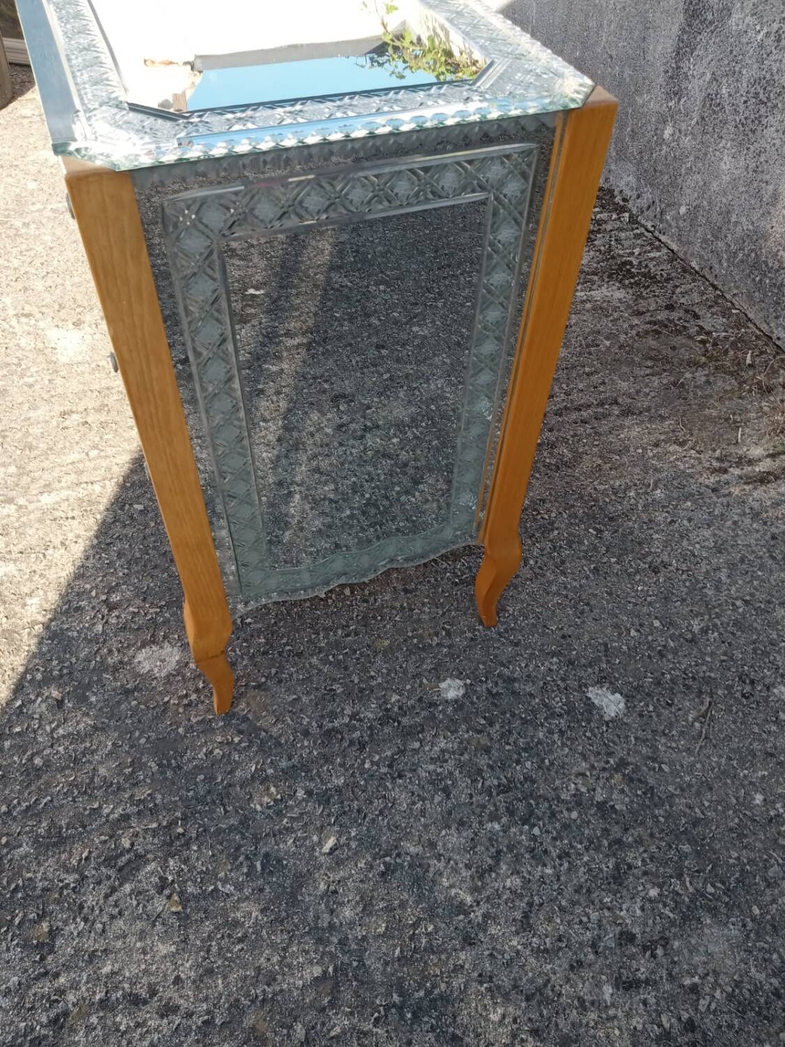 Art Deco mirrored chest of drawers