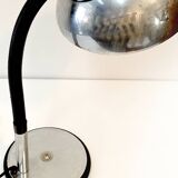 Chrome-plated Aluminor industrial lamp
