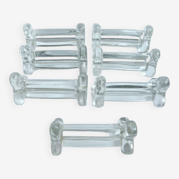 7 glass knife holders