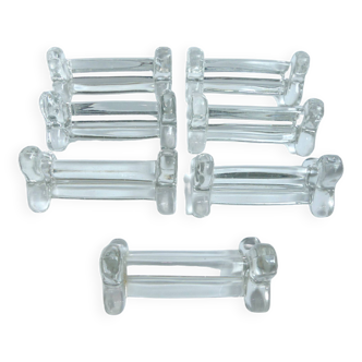 7 glass knife holders