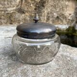 Bonbonnière cristal et argent