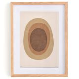 Abstract painting 30x40cm - painting B 248 signed Eawy