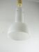 Large opaline glass pendant lamp, Limburg Lighting, 1970s