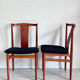 6 Danish mid-century teak chairs by Henning Sørensen for Danex from the 1960s.