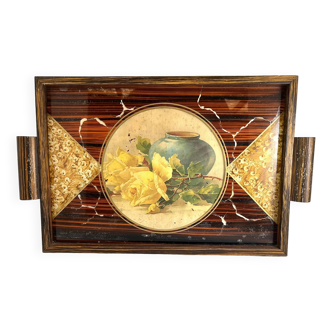 Vintage wooden tray