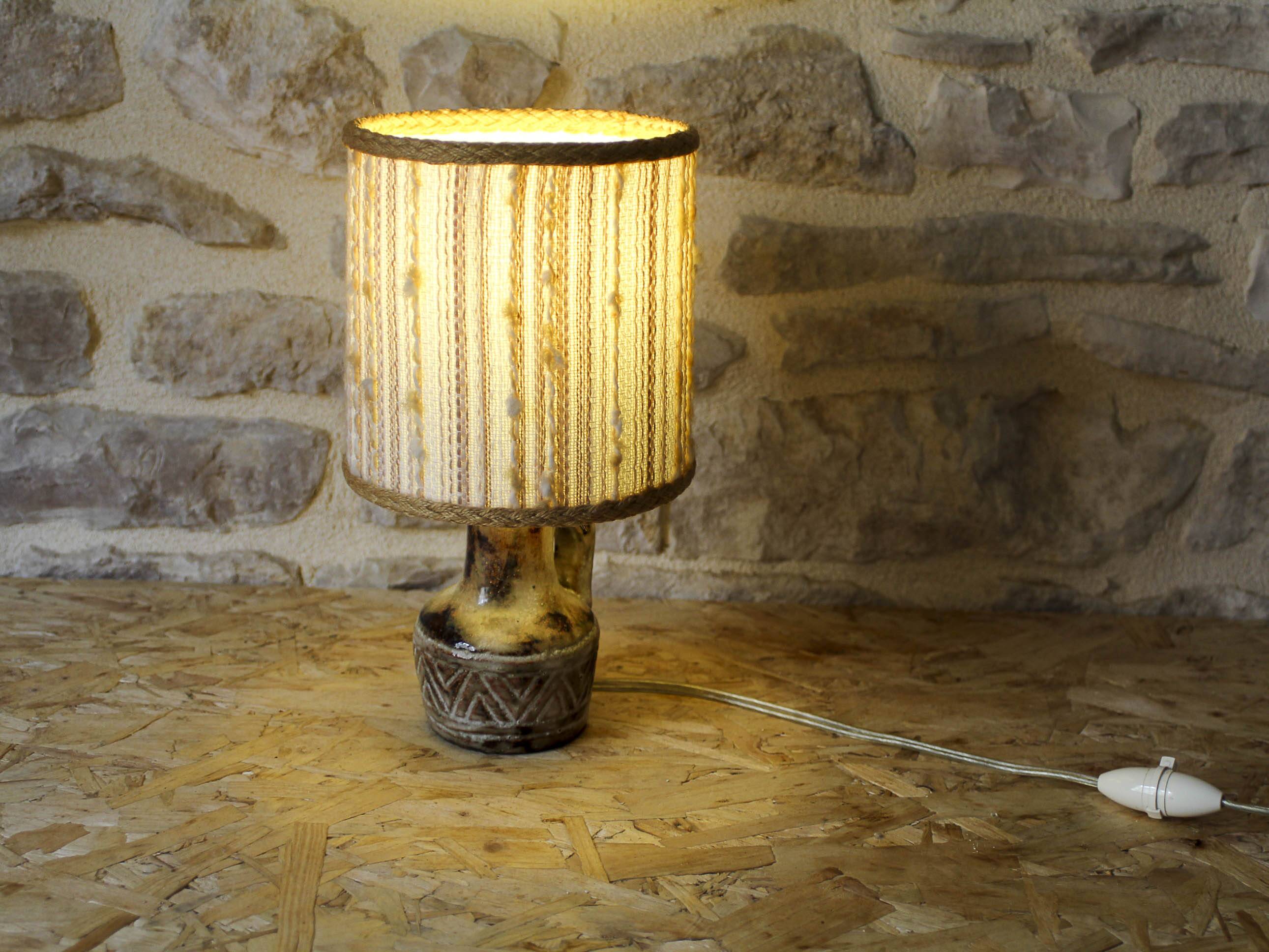 Olivier Pettit ceramic bedside lamp