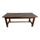Table de ferme en bois massif