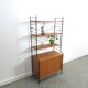 WHB teak design modulaire kast met drie planken