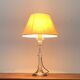 Mid-century German Tiffany glass table lamp by Ingo Maurer, 1960s.
