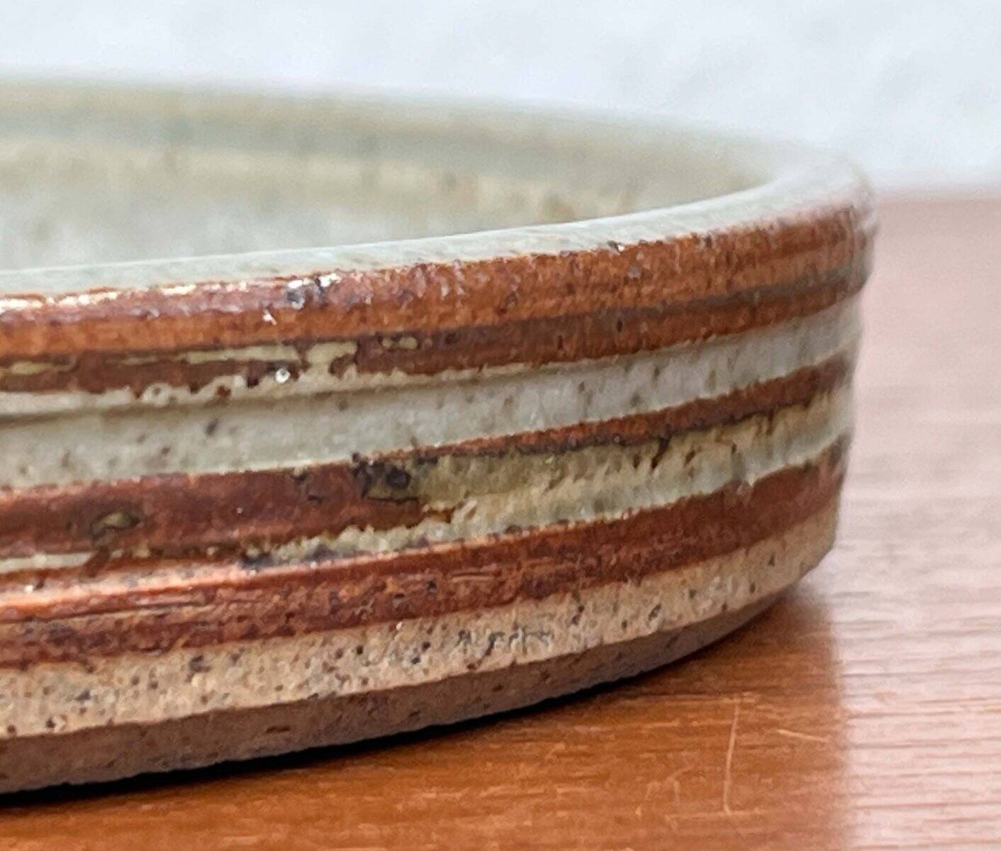 Mid-Century Modern Danish Studio Pottery Bowls by Tue Poulsen for Tue Keramik, 1960s, Set of 2