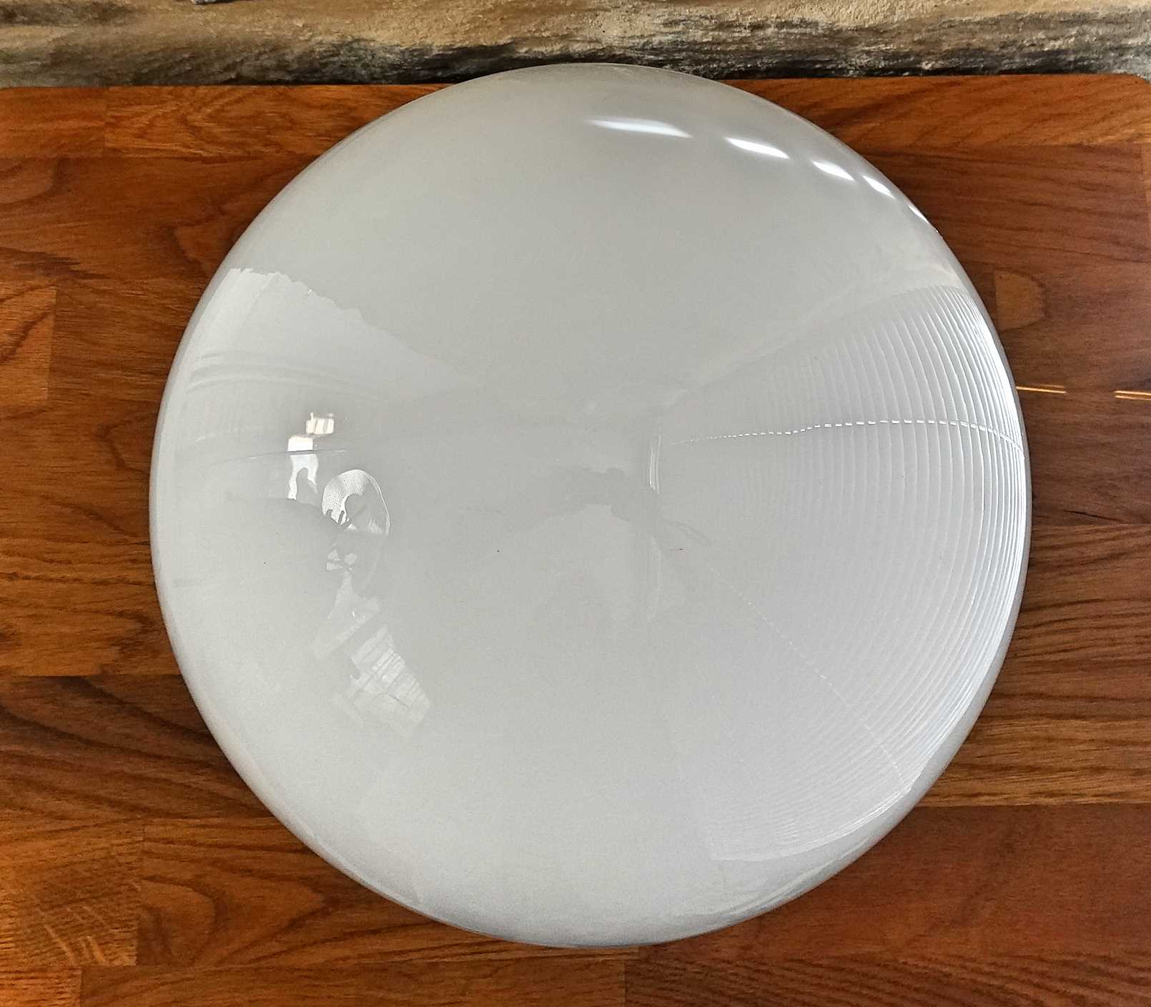 Art deco globe hanging lamp 30 cm
