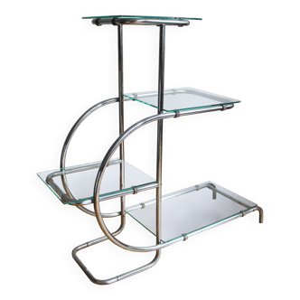 1930's Bauhaus Tubular Flower Stand