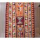 1970s Vintage Turkish Hand-Knotted Wool Cotton Orange Runner Rug 86x288