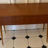 Console vintage pieds compas