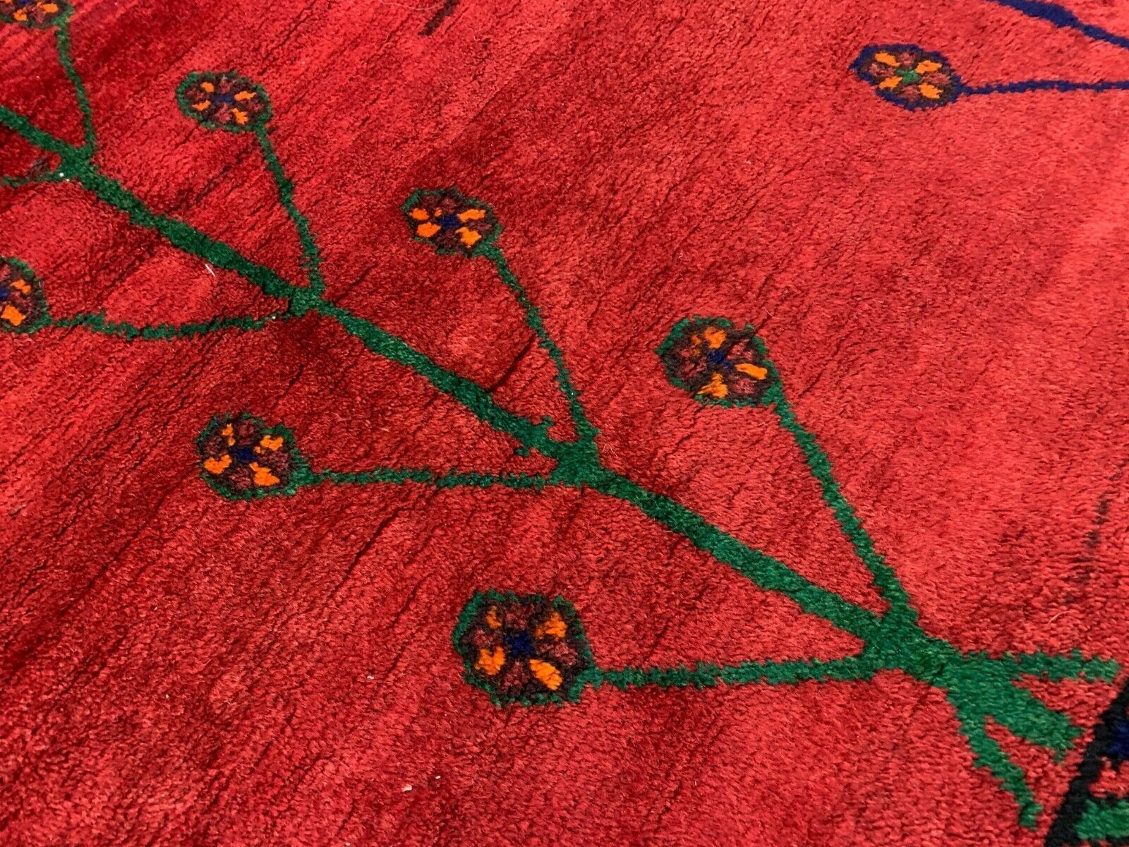 Old tribal zanjan rug 180x160 cm