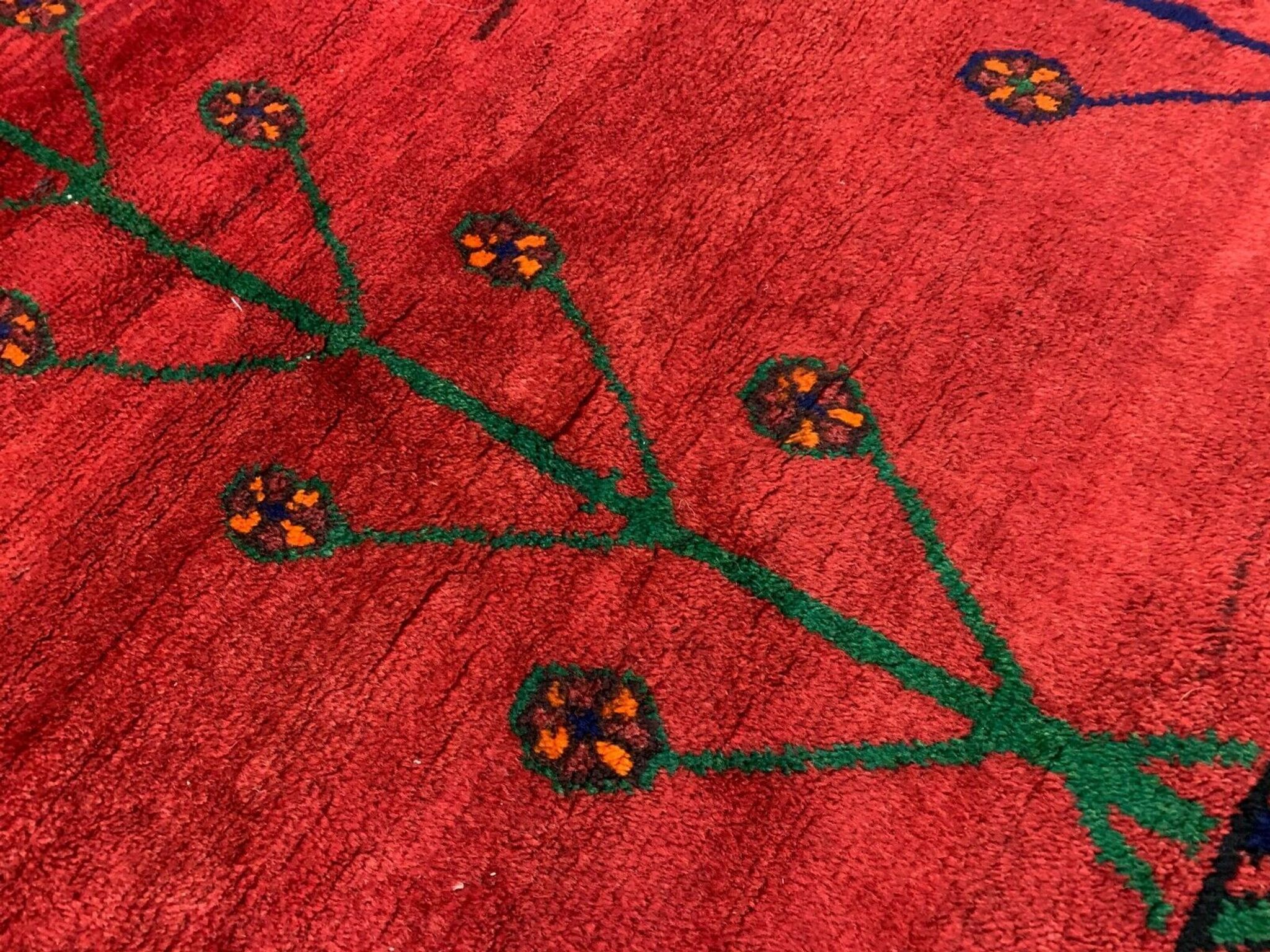 Old tribal zanjan rug 180x160 cm