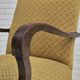 1950s, Danish design, armchair in original condition, furniture cotton/ wool fabric.