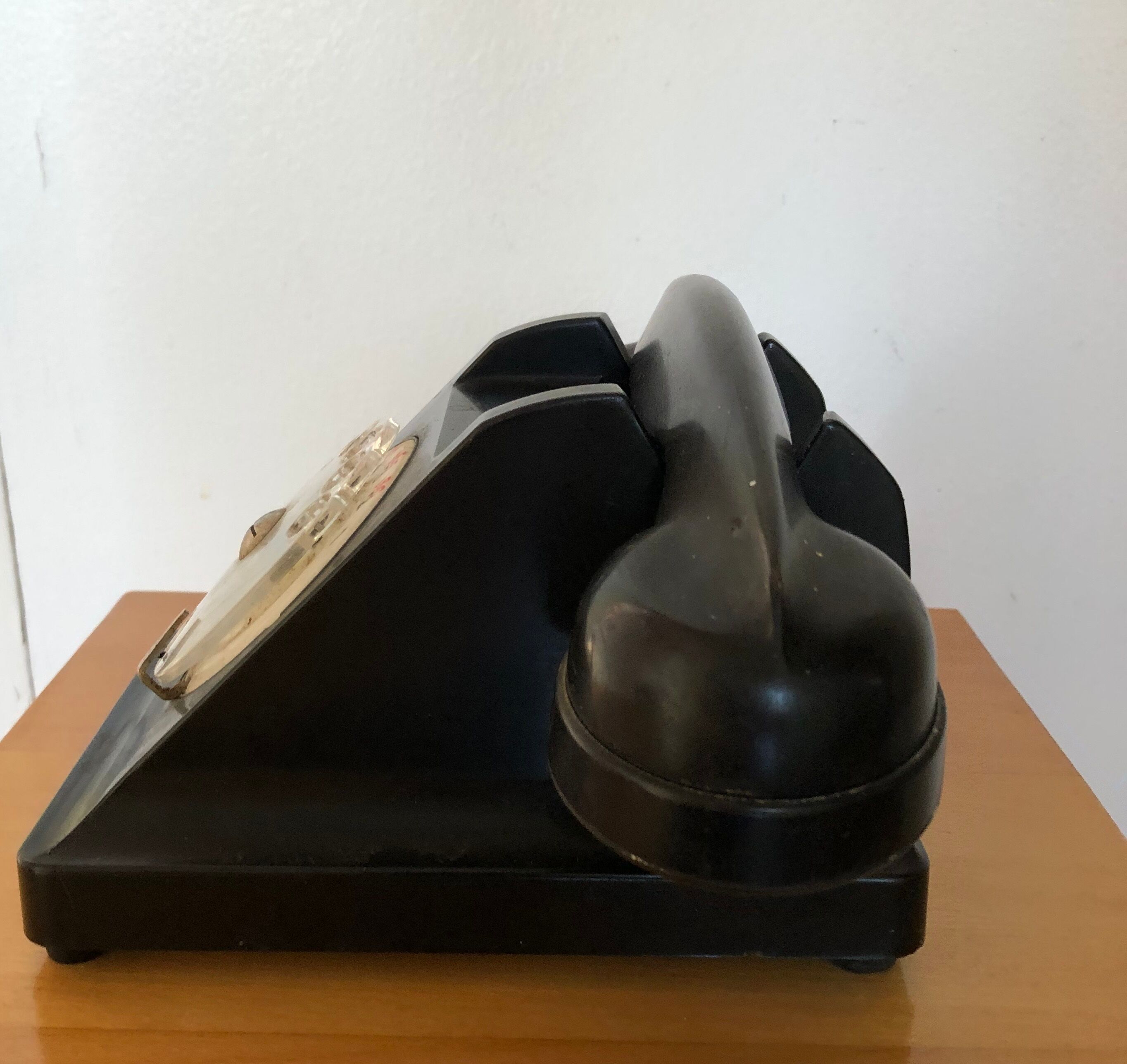 Old phone in bakelite