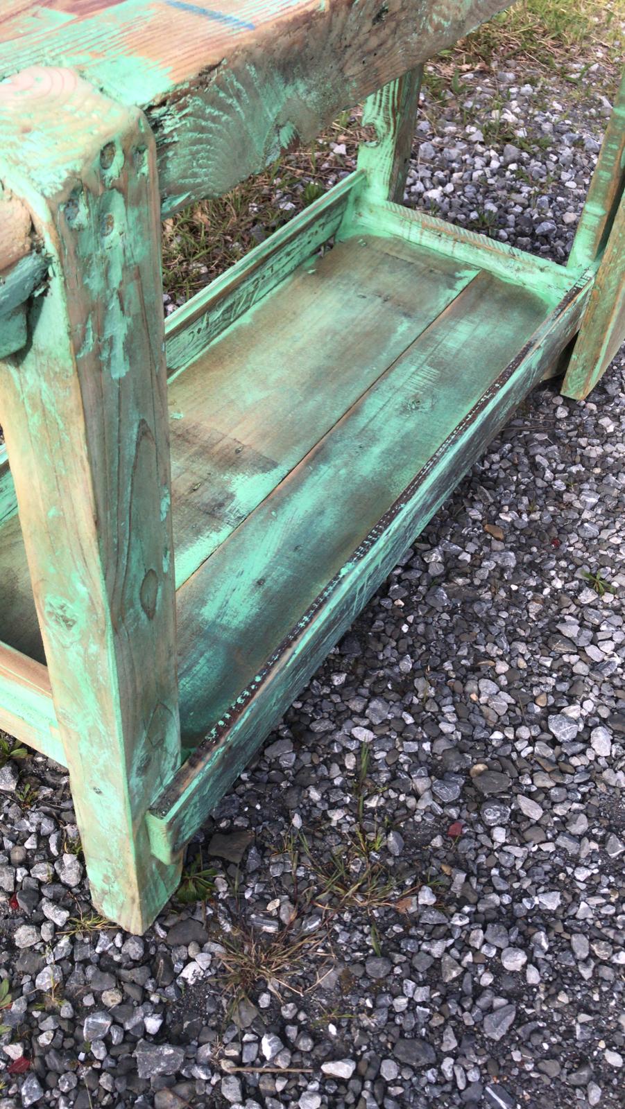 Workbench in solid wood