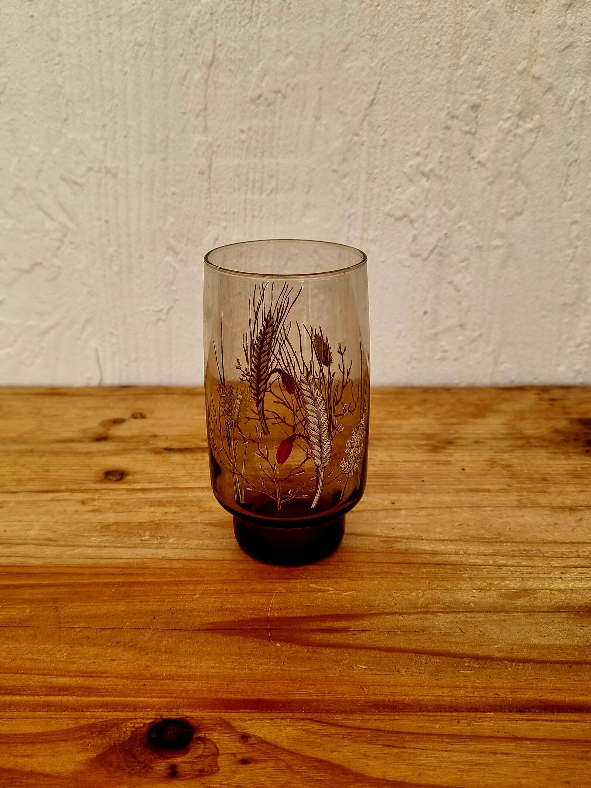 Set of 4 Arcopal Tivoli orangeade glasses