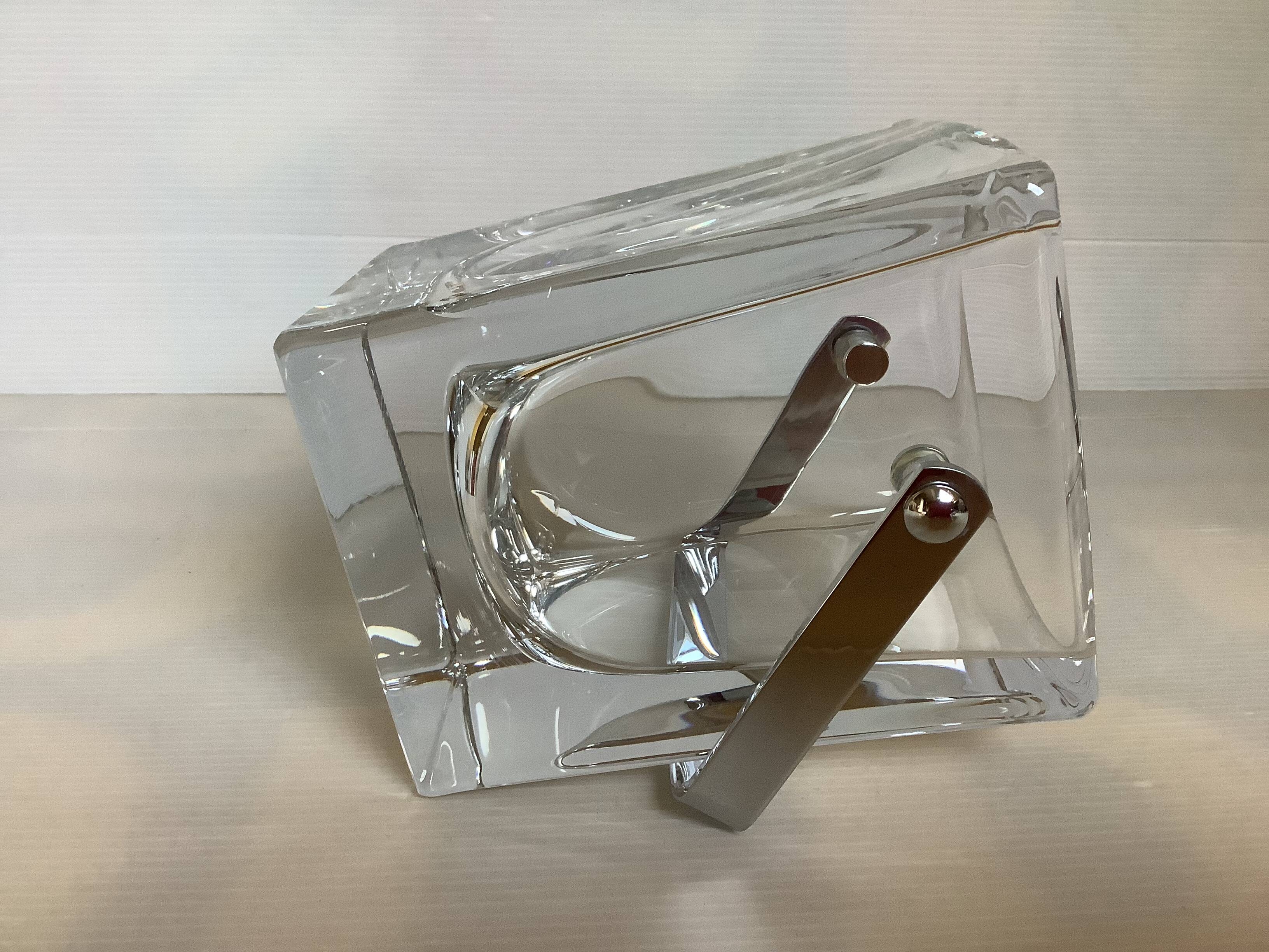 Crystal ice bucket from Sèvres