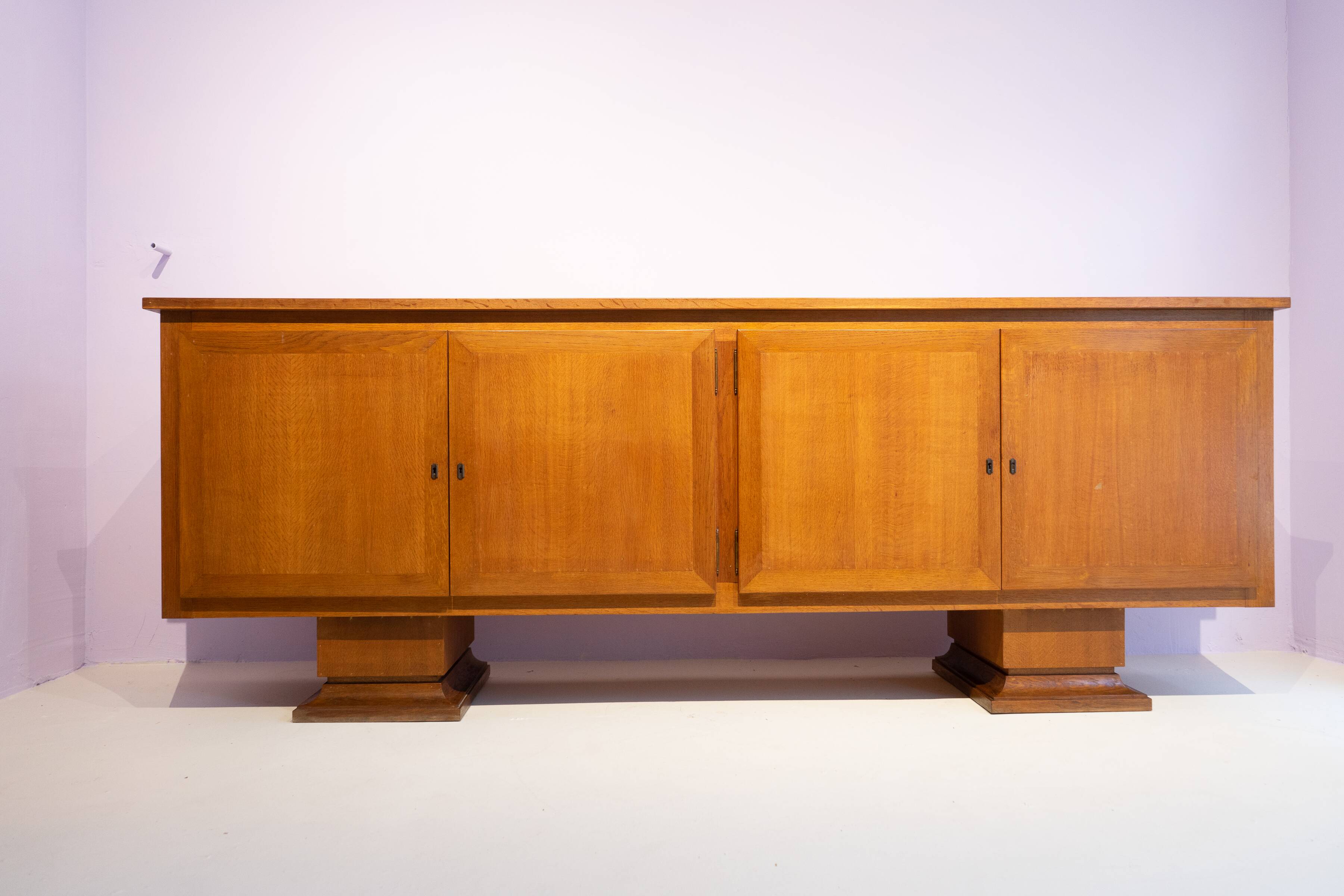 Buffet chêne belge art déco