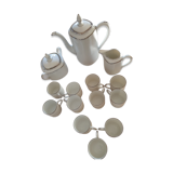 Porcelain coffee service of limoges