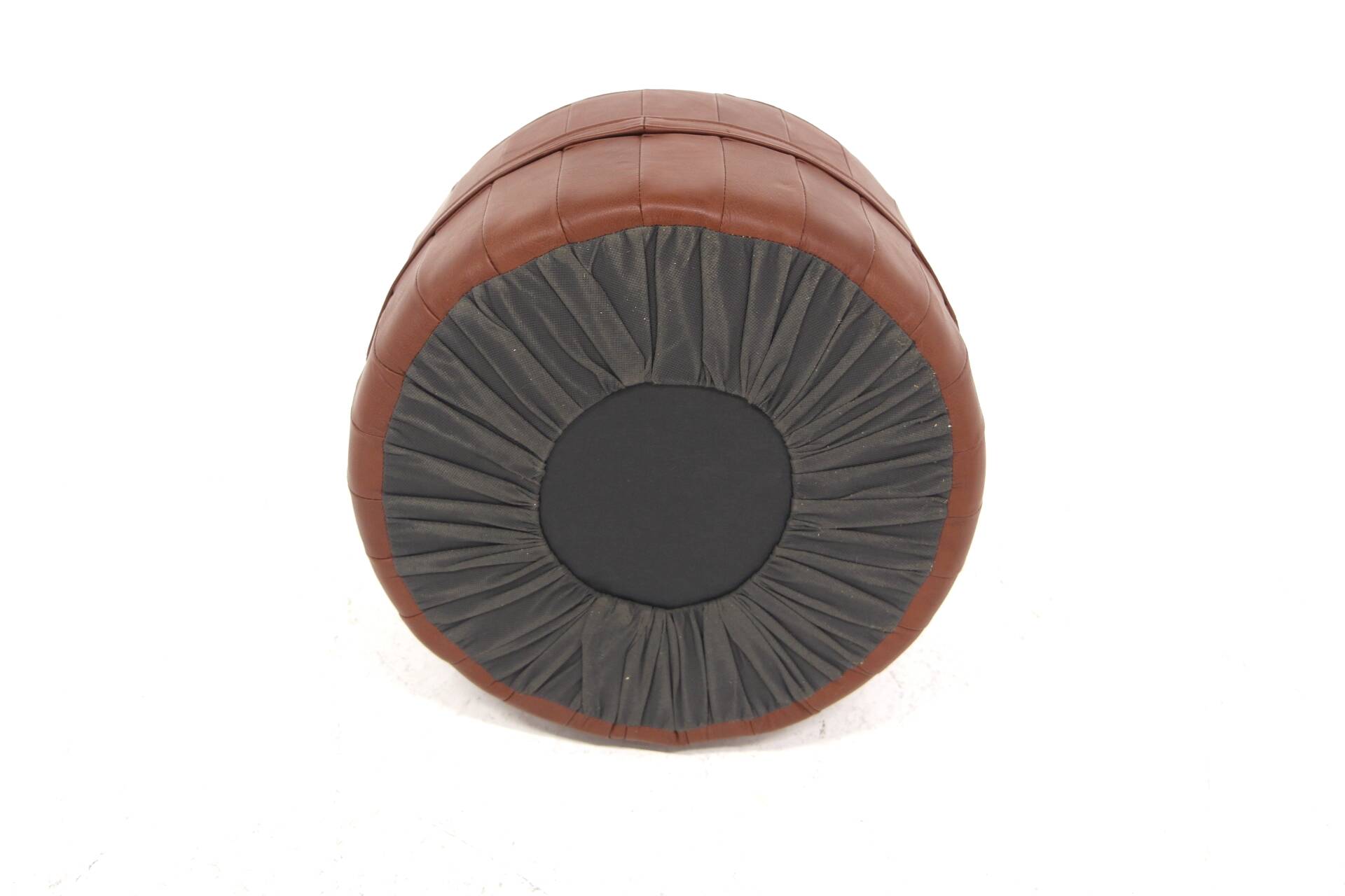 Ottoman scandinave en skaï, Suède, 1980