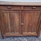 Antique Parisian sideboard with 2 doors and 2 drawers