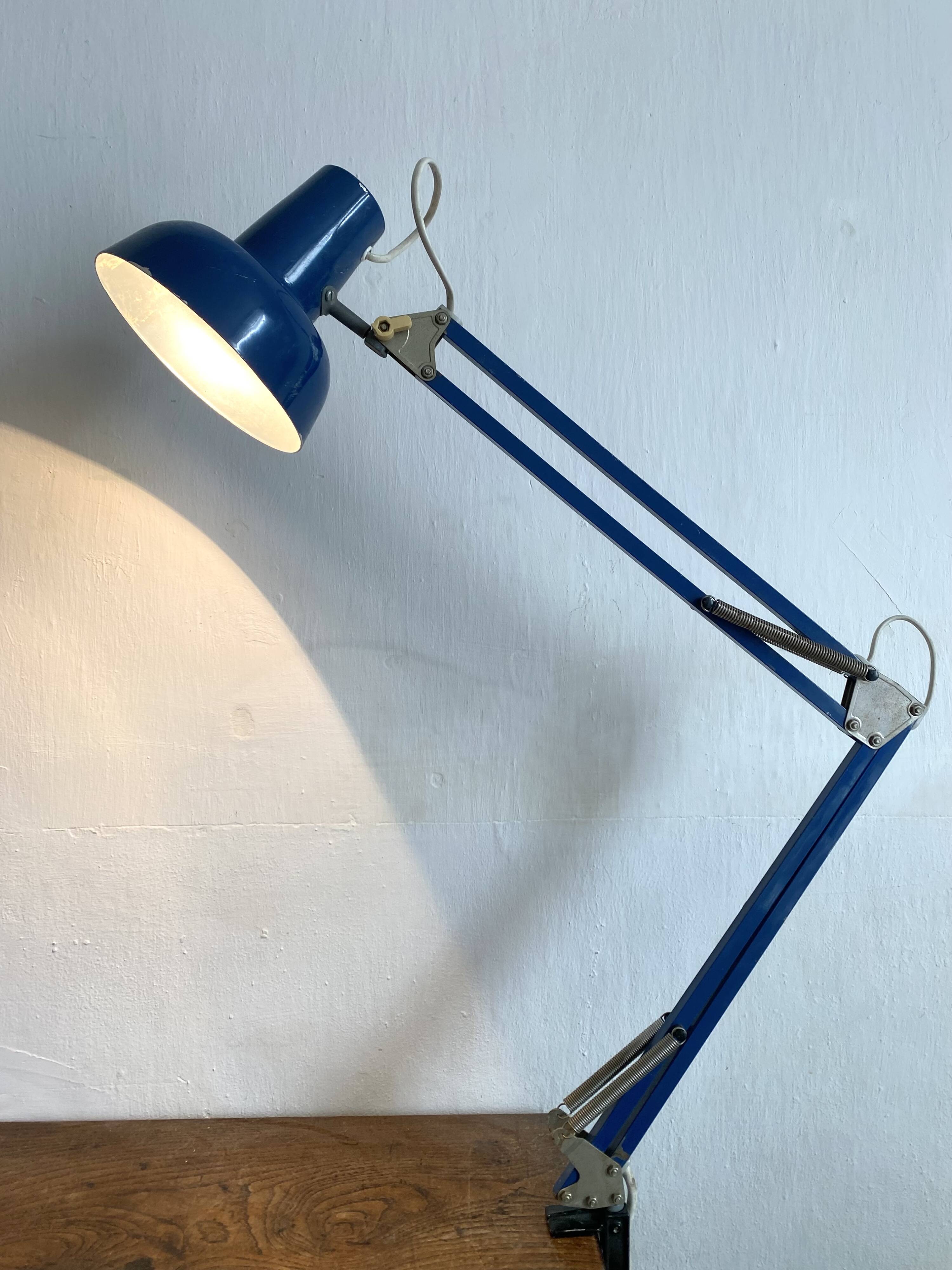 Architect desk lamp, vintage industrial
