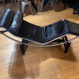 Vintage numbered LC4 Le Crobusier chaise longue