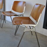 DSC-106 chairs by Giancarlo Piretti for Anonima Castelli ,1970