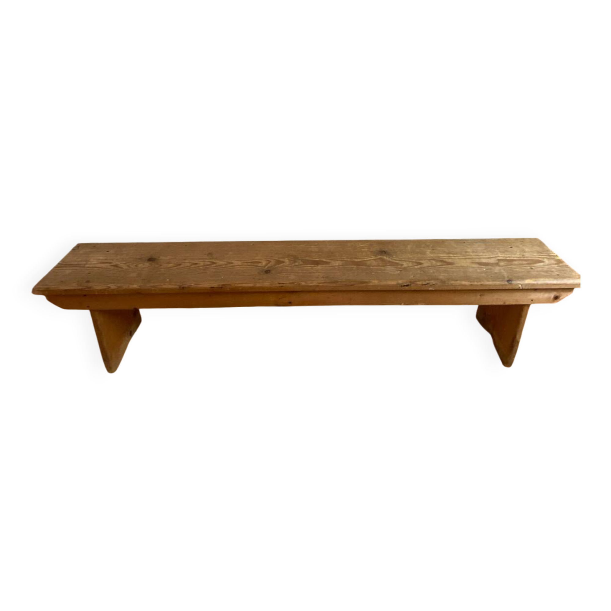 Authentic fir farm bench