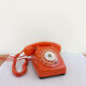 Vintage orange socotel phone