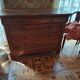 Walnut chest of drawers