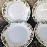 6 Mimosa HBCM dessert plates