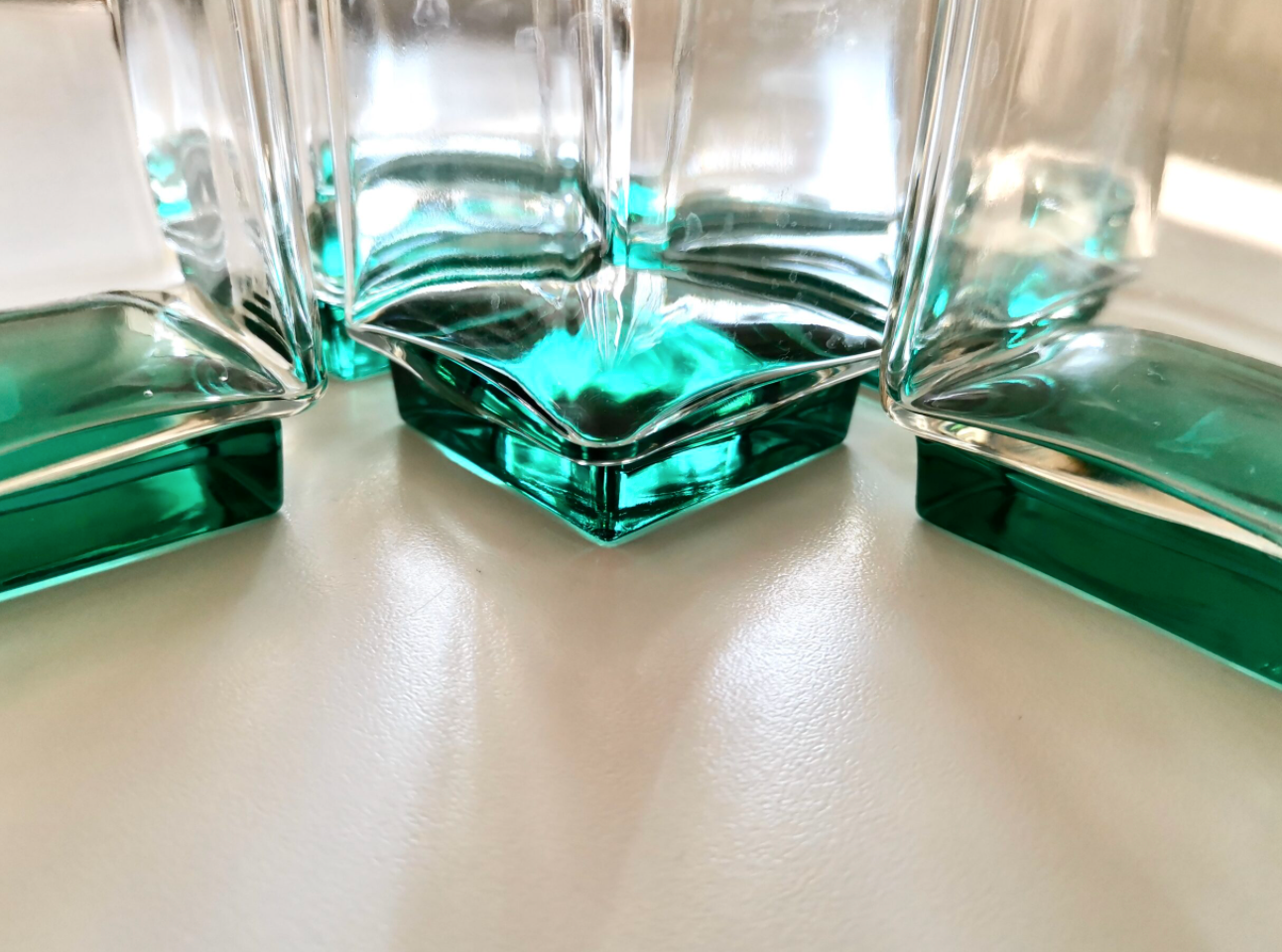 Set of 1970s glasses