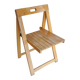 Vintage Trieste Folding Wooden Chair by Aldo Jacober, 1970s