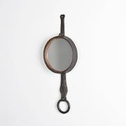 Miroir en fer forgé par Léopold Gest, France, vers 1970