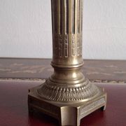 Empire style bronze candle holder