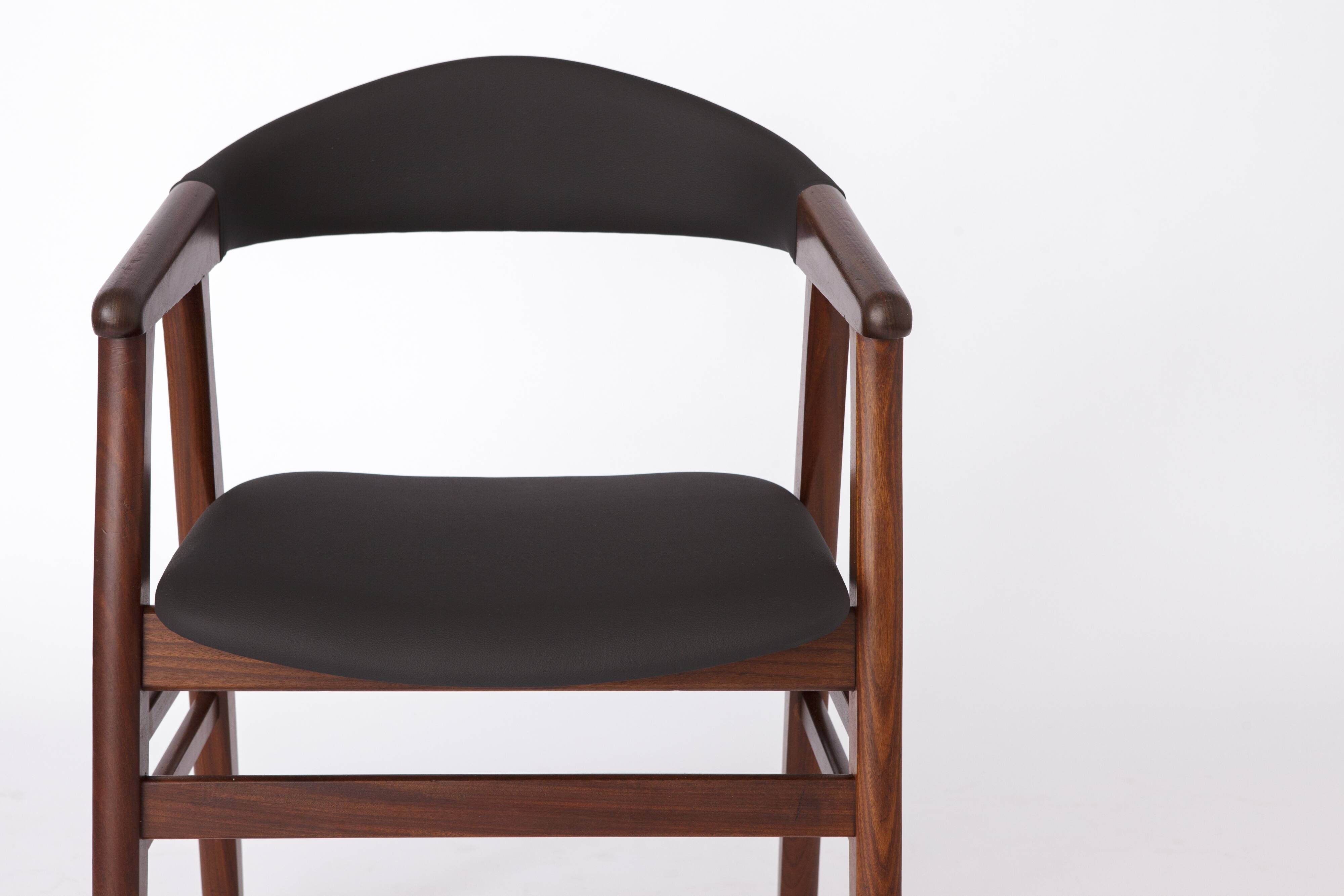 Pair Vintage Armchairs Danish 1960s-1970s