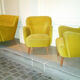 Set 1 sofa 2 armchairs organic year 50