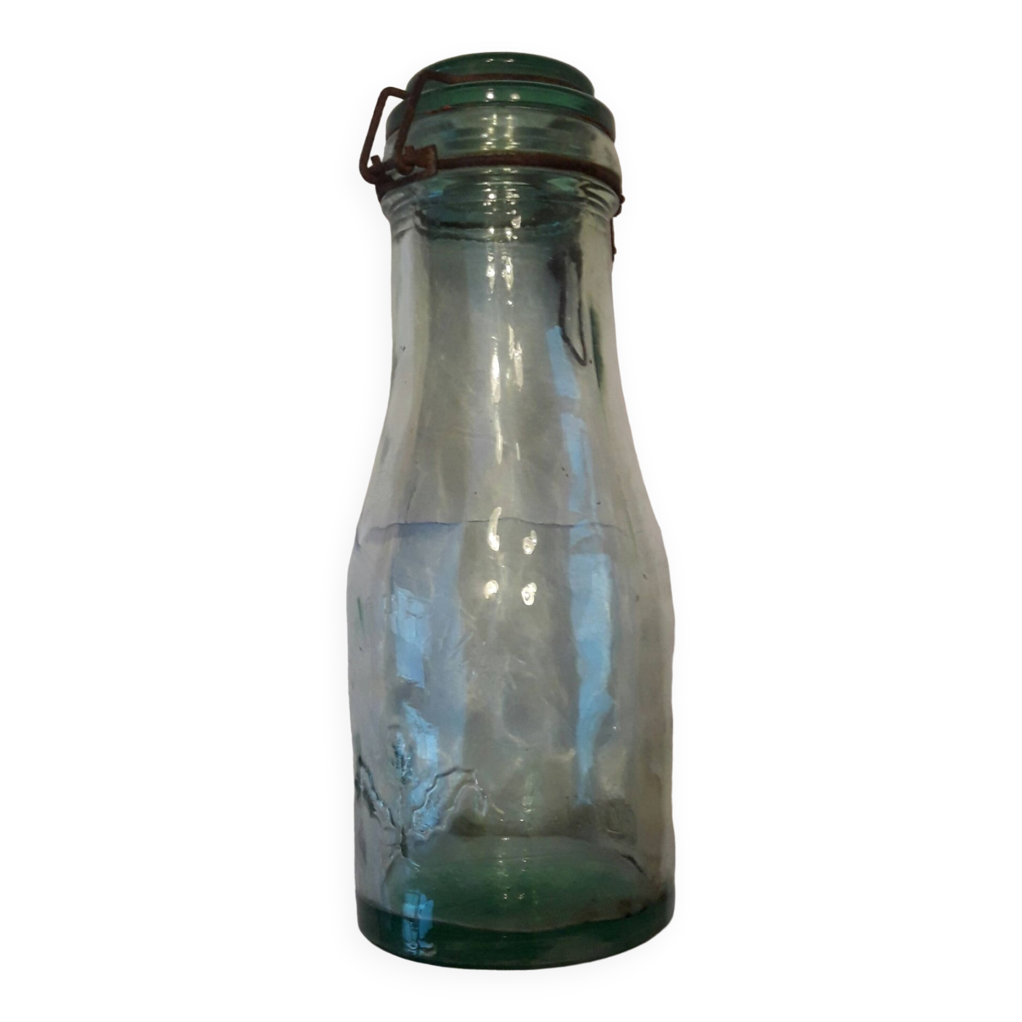 Bouteille ancienne au chardon "La Lorraine"
