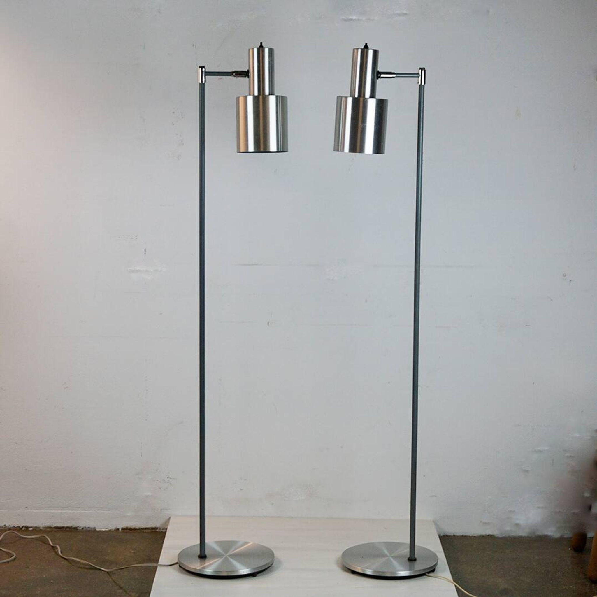 Modern Scandinavian floor lamp, Studio by Jo Hammerborg for Fog and Morup.