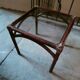 Side table, rattan accent table