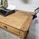 Bureau en chêne 2 tiroirs