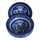 6 bols en porcelaine anglaise bleue Willow
