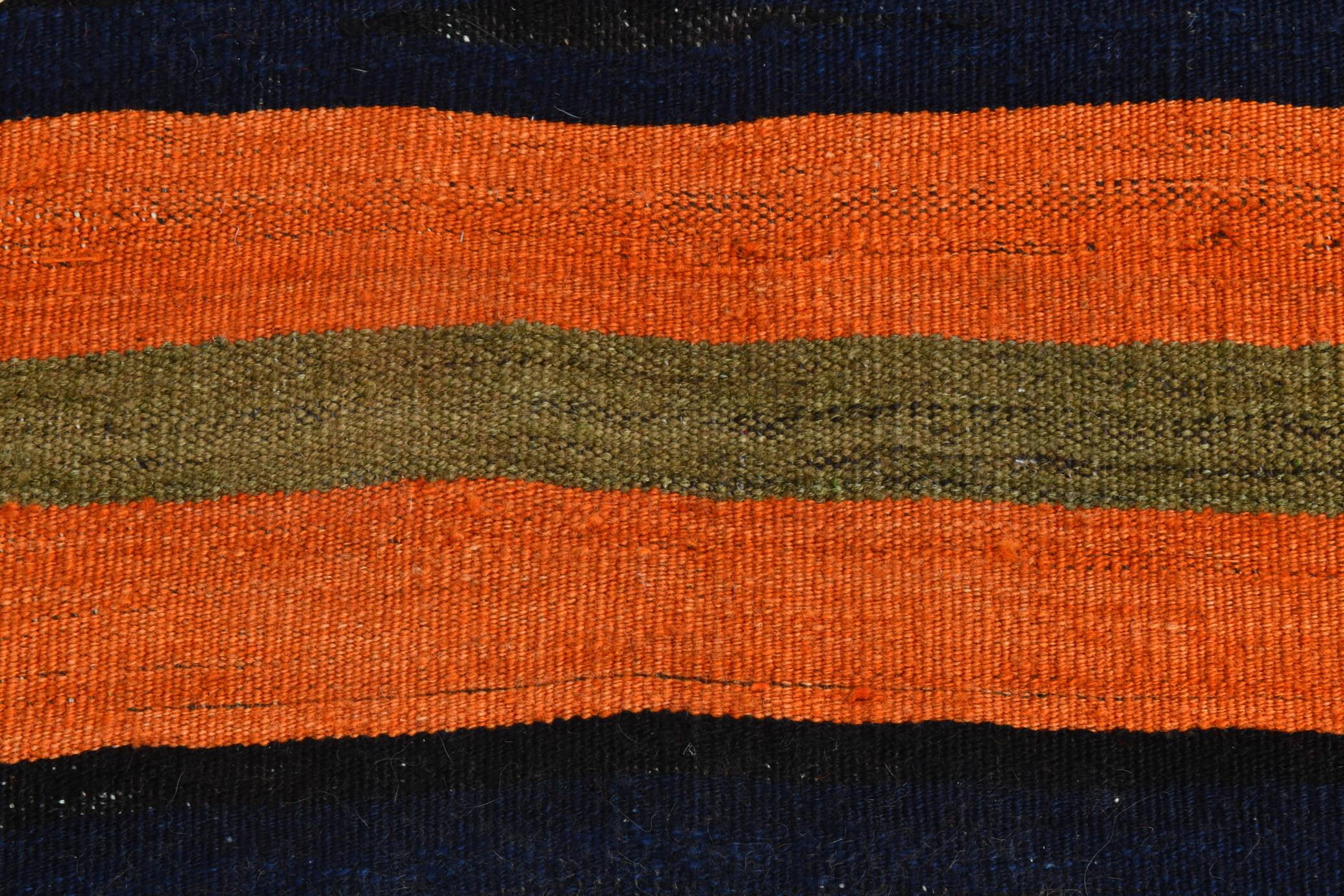 4x4 Square Bohemian Pattern Kilim Area Rug, 128x128Cm