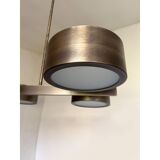 Rectangular Burnished Italian Candlestick