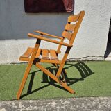 Folding boat chair